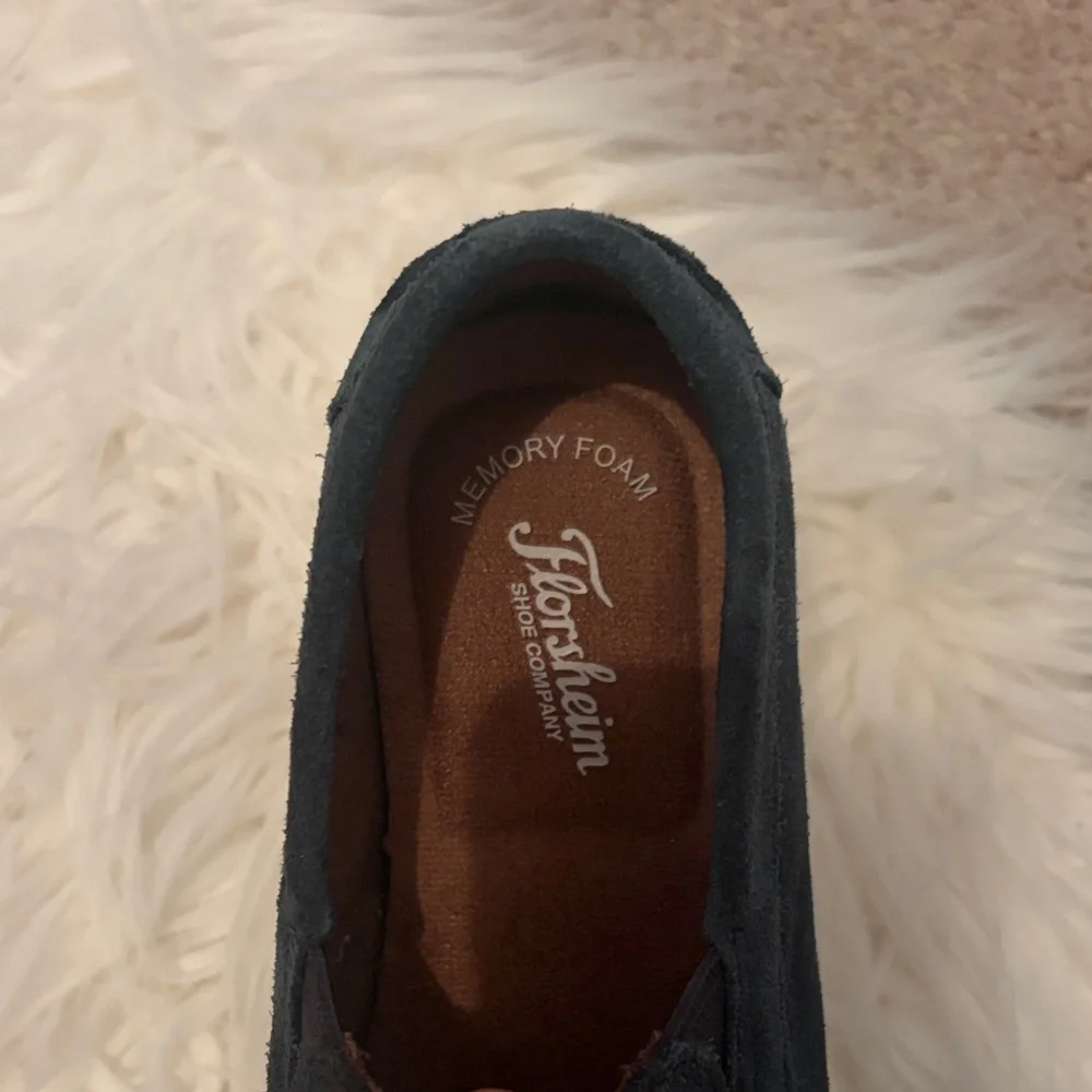 Florsheim navy suede